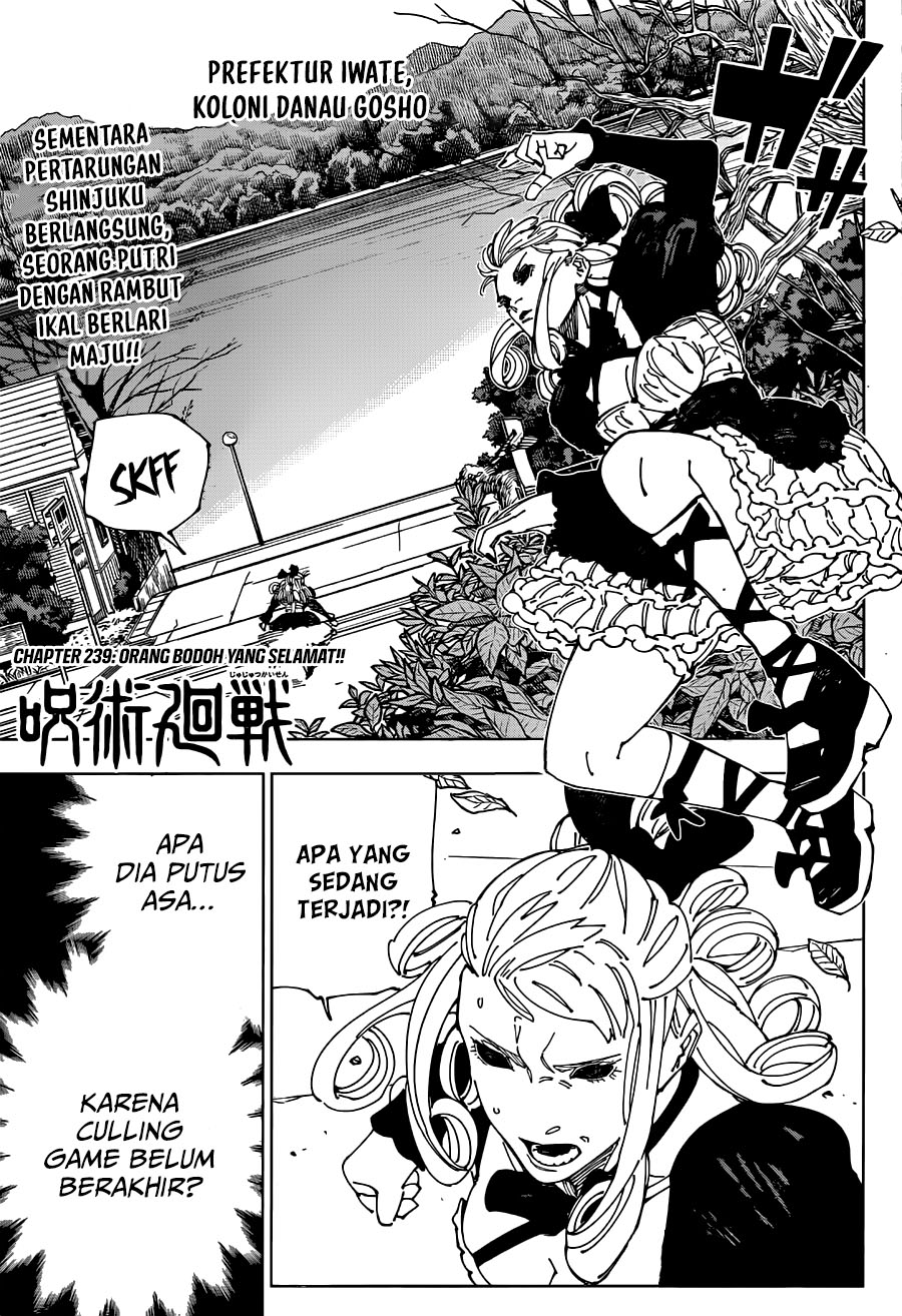 Baca Manga Jujutsu Kaisen Chapter 239 Gambar 2
