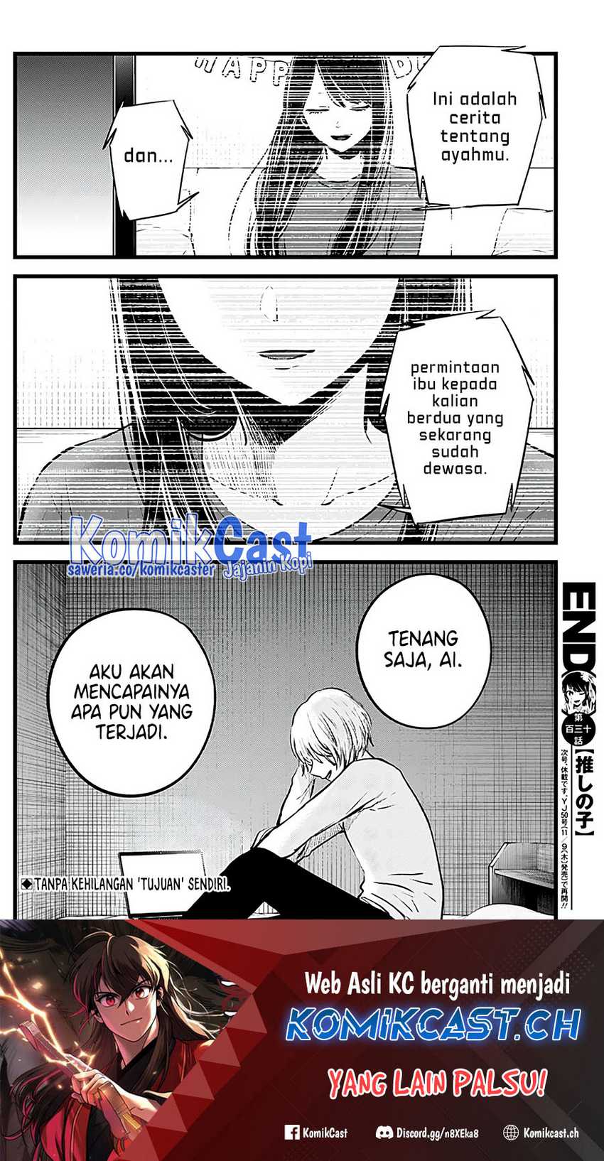 Oshi no Ko Chapter 130 Gambar 19