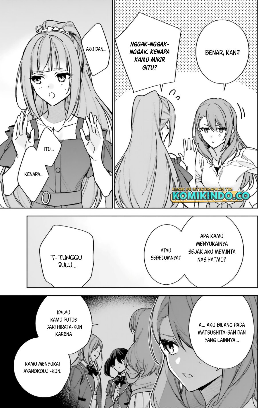 Youkoso Jitsuryoku Shijou Shugi no Kyoushitsu e √Horikita Chapter 13.5 Gambar 8