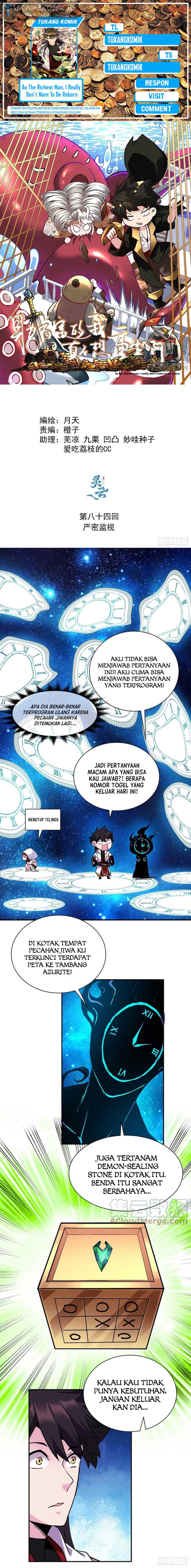 Baca Komik As The Richest Man, I Really Don’t Want To Be Reborn Chapter 84 Gambar 1