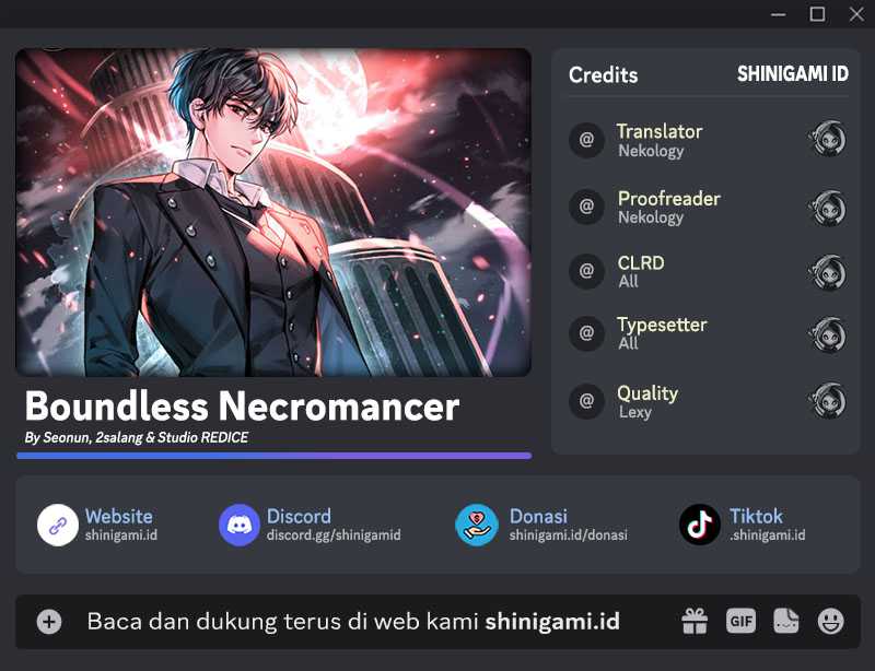 Baca Komik Boundless Necromancer Chapter 56 Gambar 1