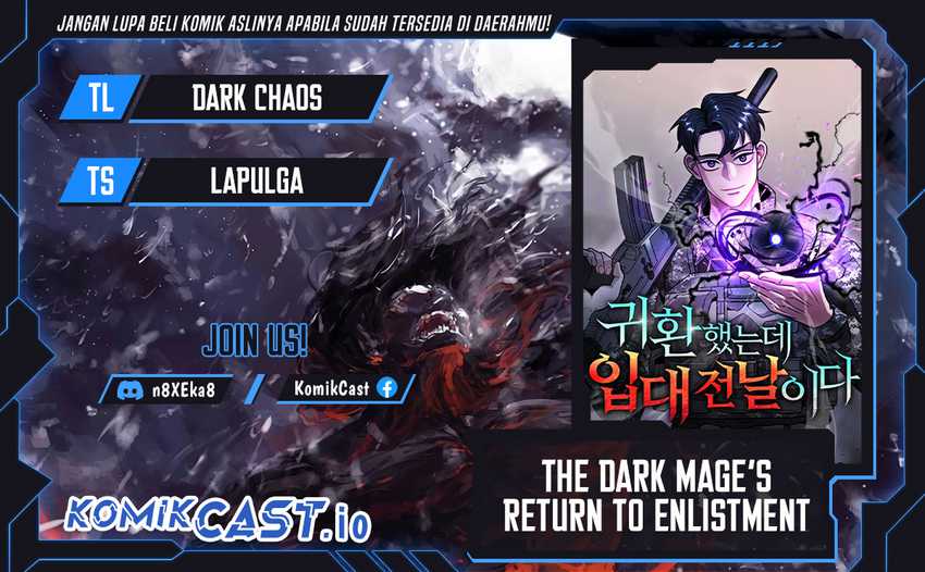 Baca Komik The Dark Mage’s Return to Enlistment Chapter 38 bahasa Indonesia Gambar 1