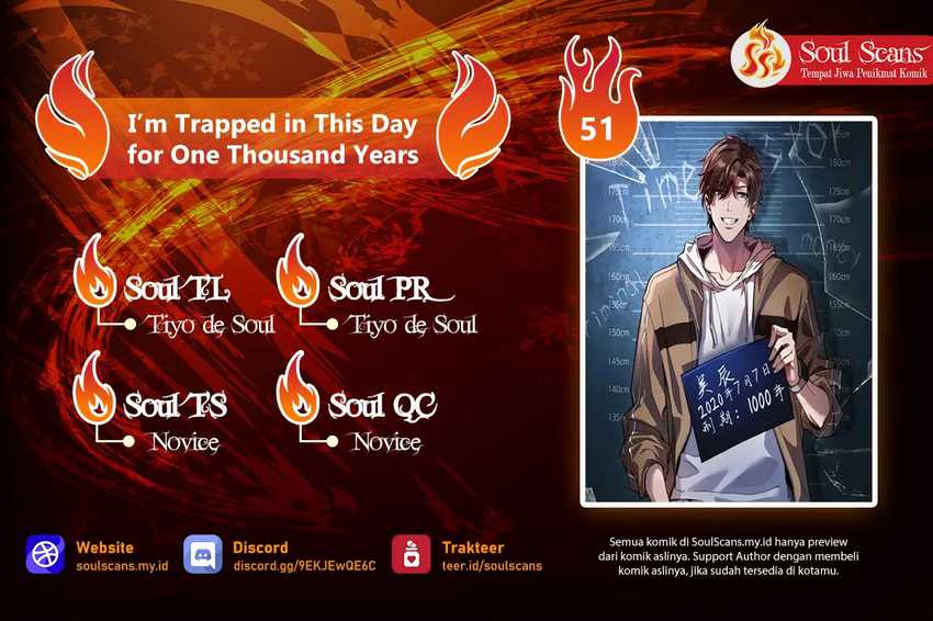 Baca Komik I’m Trapped in This Day for One Thousand Years Chapter 51 Gambar 1