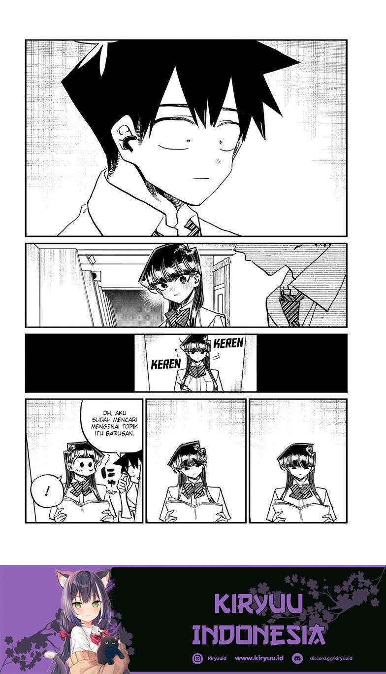 Komi-san wa Komyushou Desu Chapter 427 Gambar 12