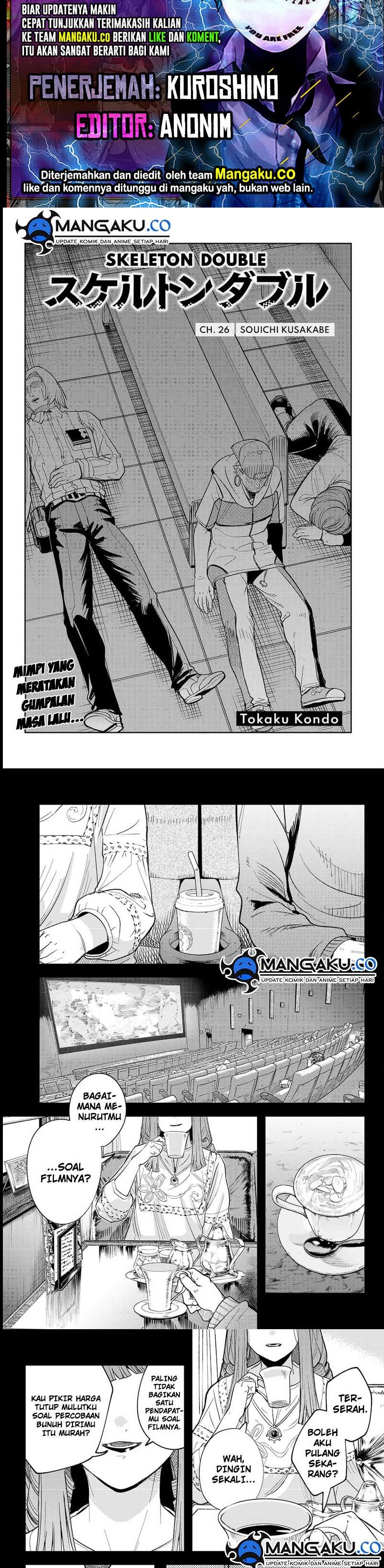 Baca Komik Skeleton Double Chapter 26 Gambar 1