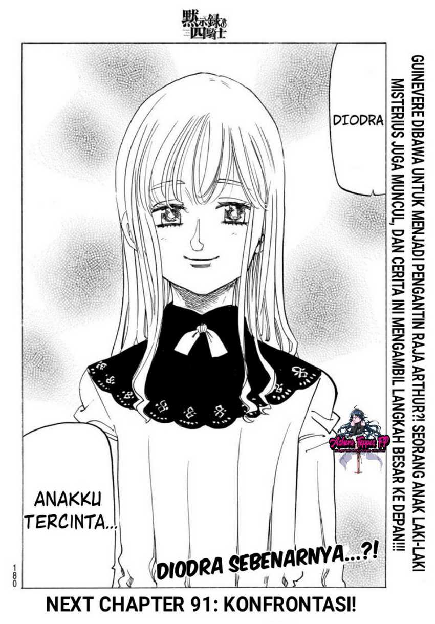 Mokushiroku no Yonkishi Chapter 90 Gambar 19