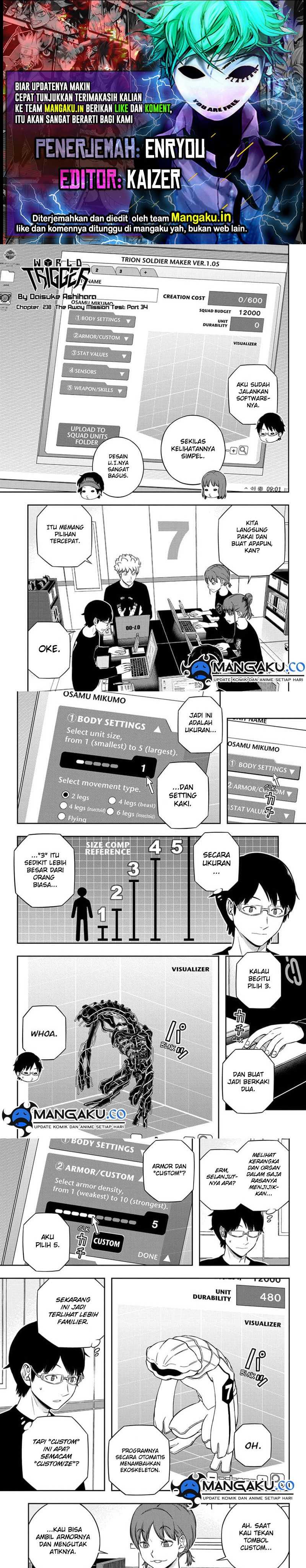 Baca Komik World Trigger Chapter 238 Gambar 1