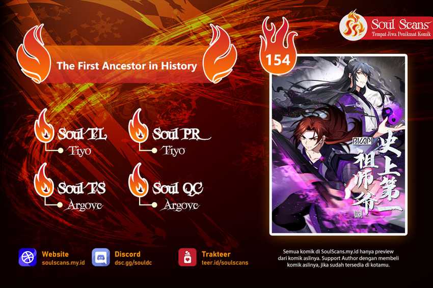 Baca Komik The First Ancestor in History Chapter 154 Gambar 1