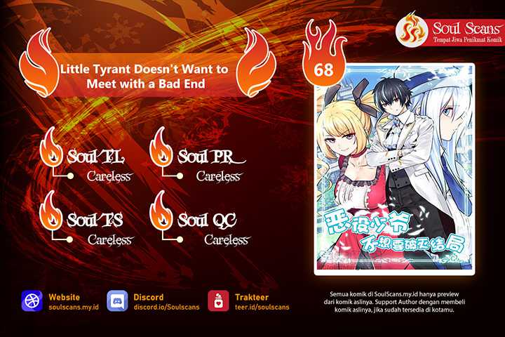 Baca Komik Little Tyrant Doesn’t Want to Meet with a Bad End Chapter 68 Gambar 1