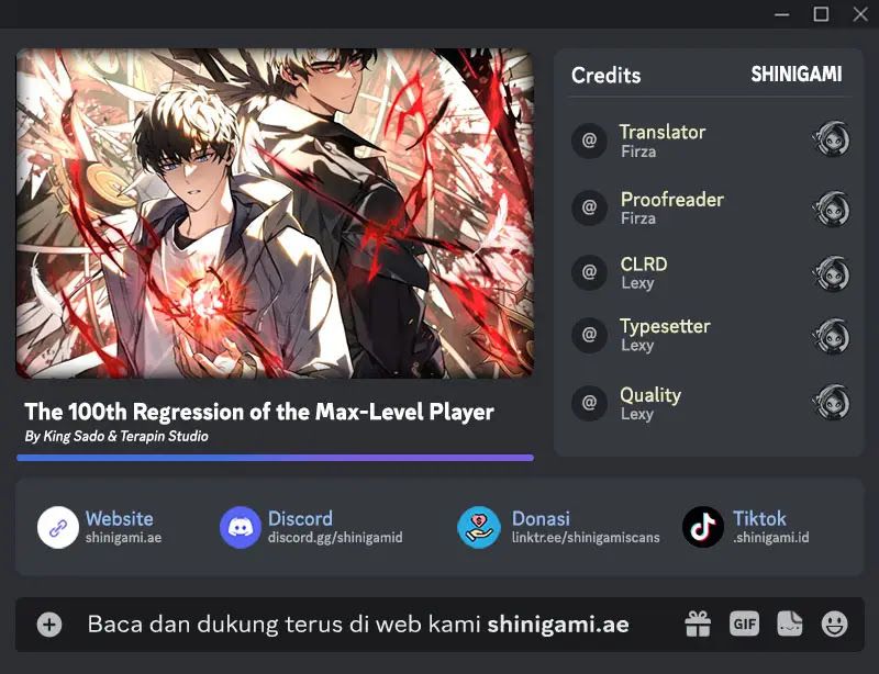Baca Komik The 100th Regression Of The Max-Level Player Chapter .1 Prolog Gambar 1