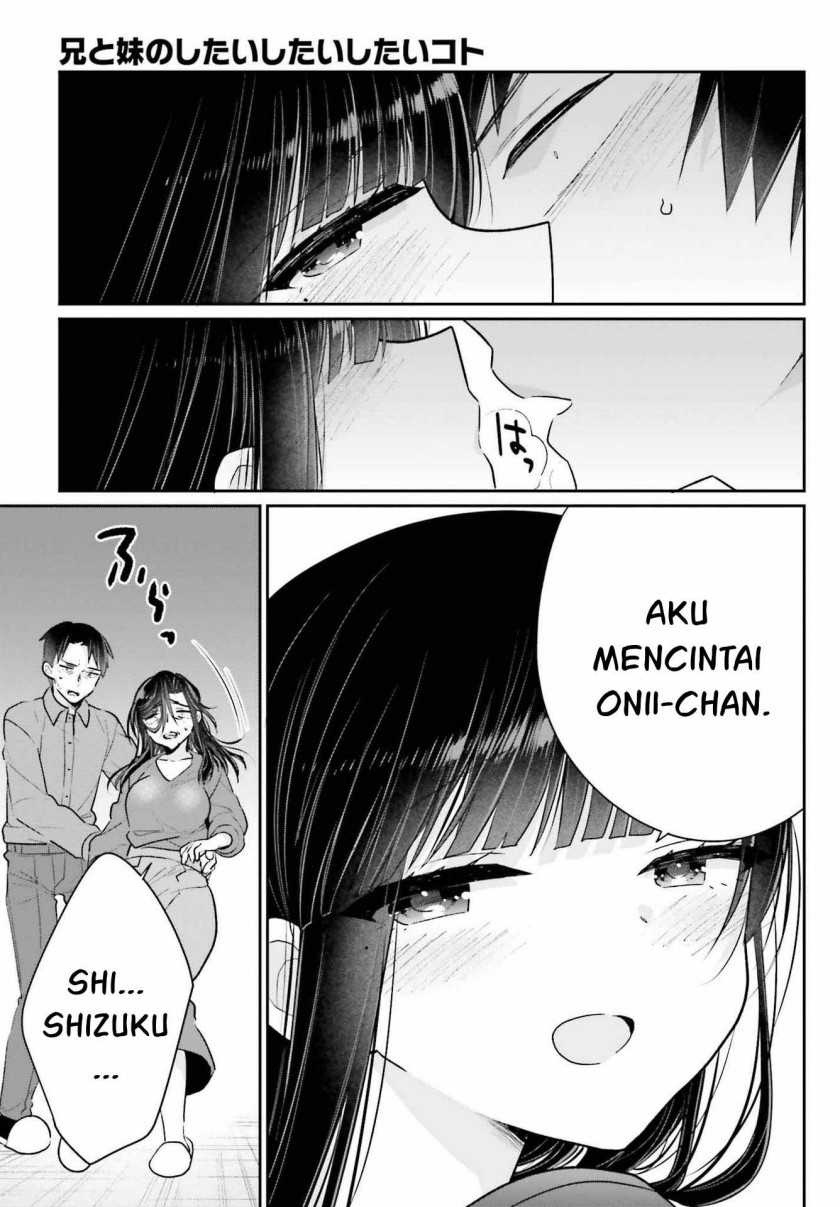 Ani to Imouto no Shitai Shitai Shitai Koto Chapter 17.2 Gambar 10