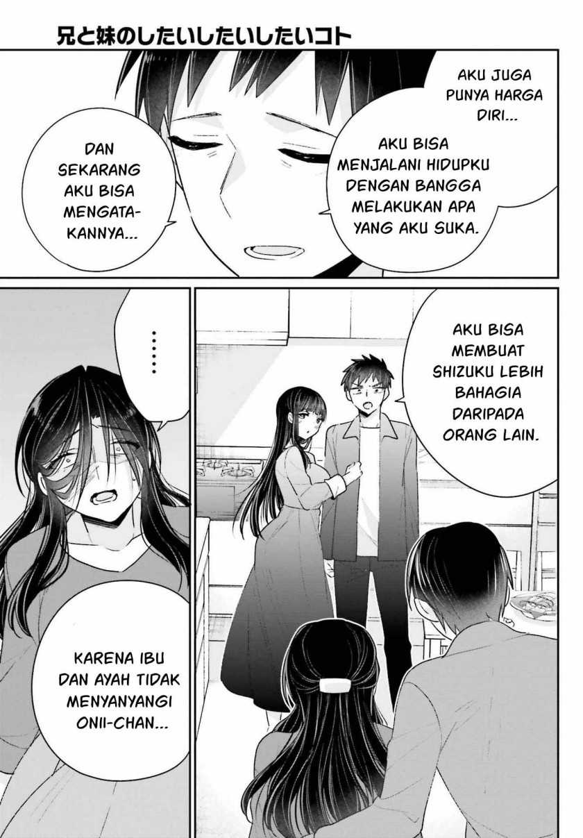 Ani to Imouto no Shitai Shitai Shitai Koto Chapter 17.2 Gambar 14