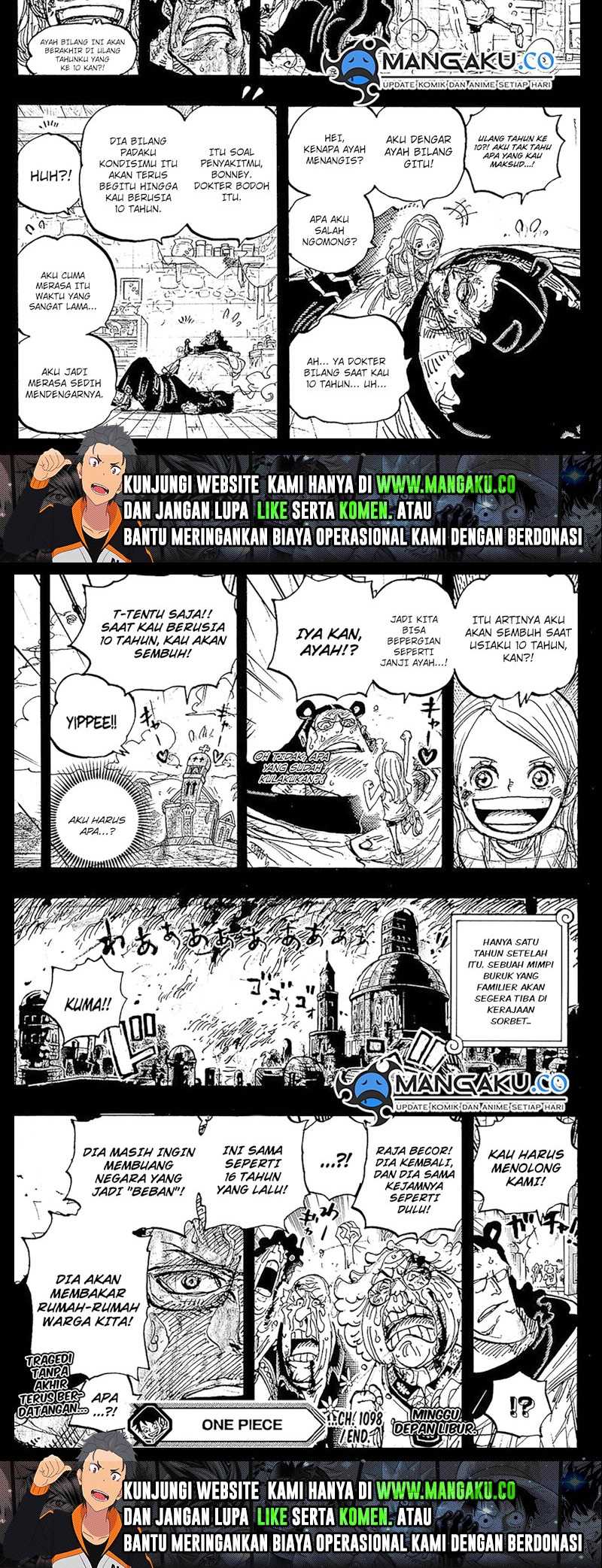 One Piece Chapter 1098 Gambar 5