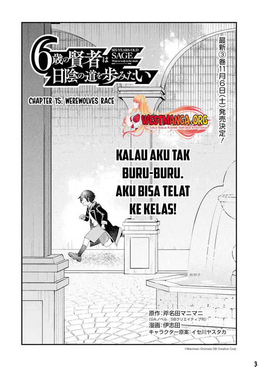 6-sai No Kenja Wa Hikage No Michi Wo Ayumitaia Chapter 15 Gambar 5