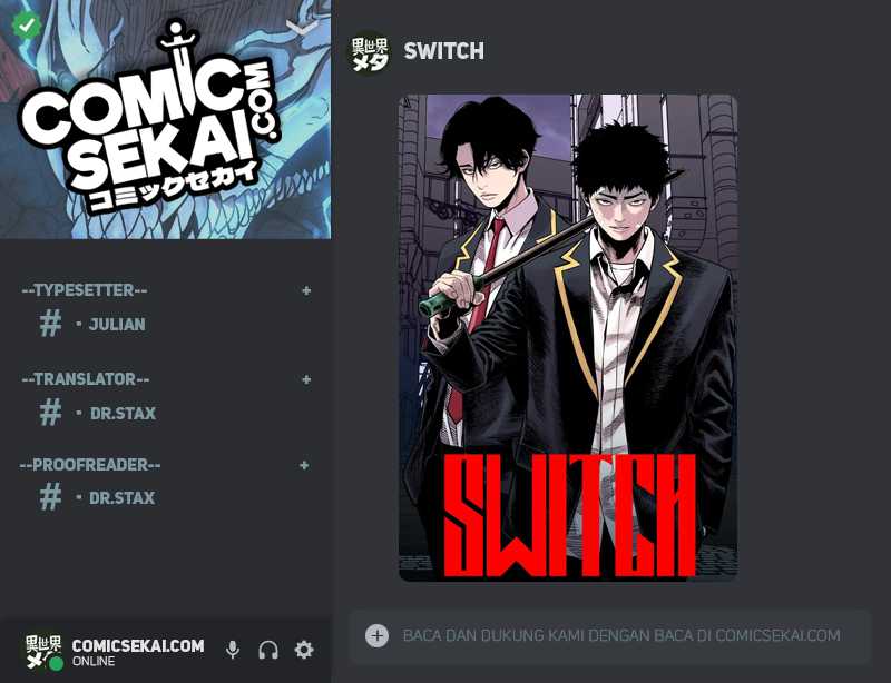 Baca Komik Switch Chapter 74 Gambar 1