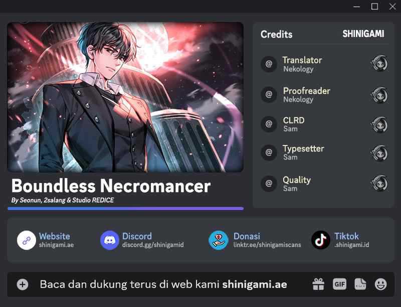 Baca Komik Boundless Necromancer Chapter 58 Gambar 1