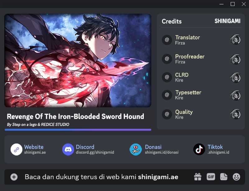 Baca Komik Revenge of the Iron-Blooded Sword Hound Chapter 51 Gambar 1