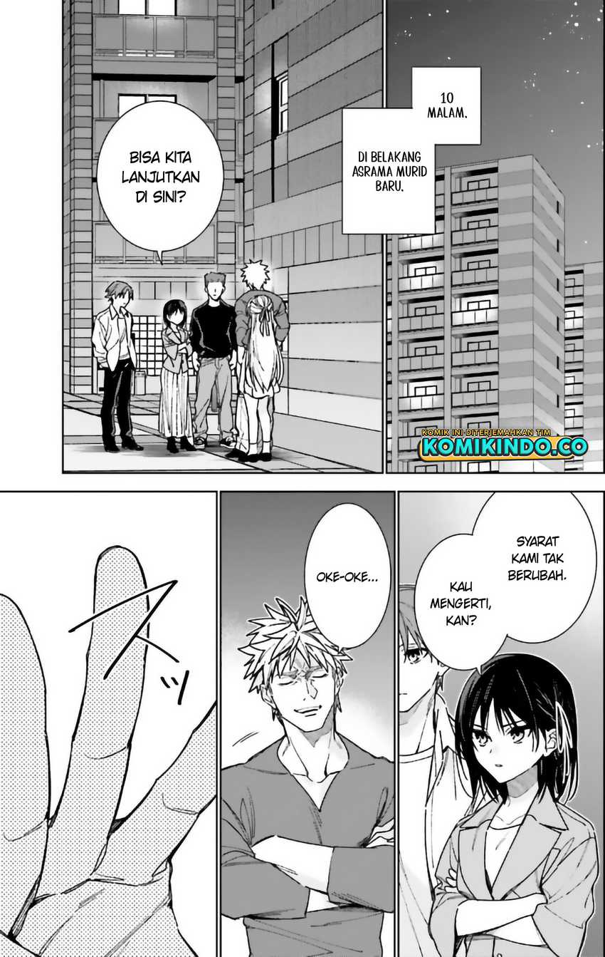 Youkoso Jitsuryoku Shijou Shugi no Kyoushitsu e √Horikita Chapter 15 Gambar 20