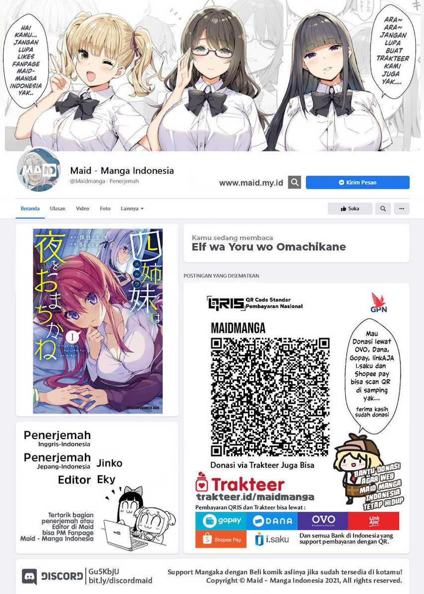 Baca Manga Elf wa Yoru wo Omachikane Chapter 10 Gambar 2