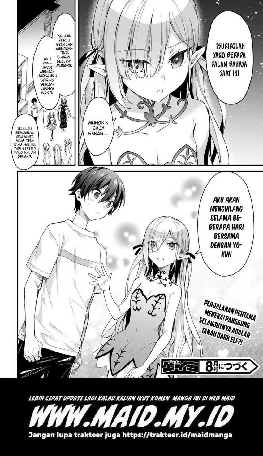 Elf wa Yoru wo Omachikane Chapter 10 Gambar 30