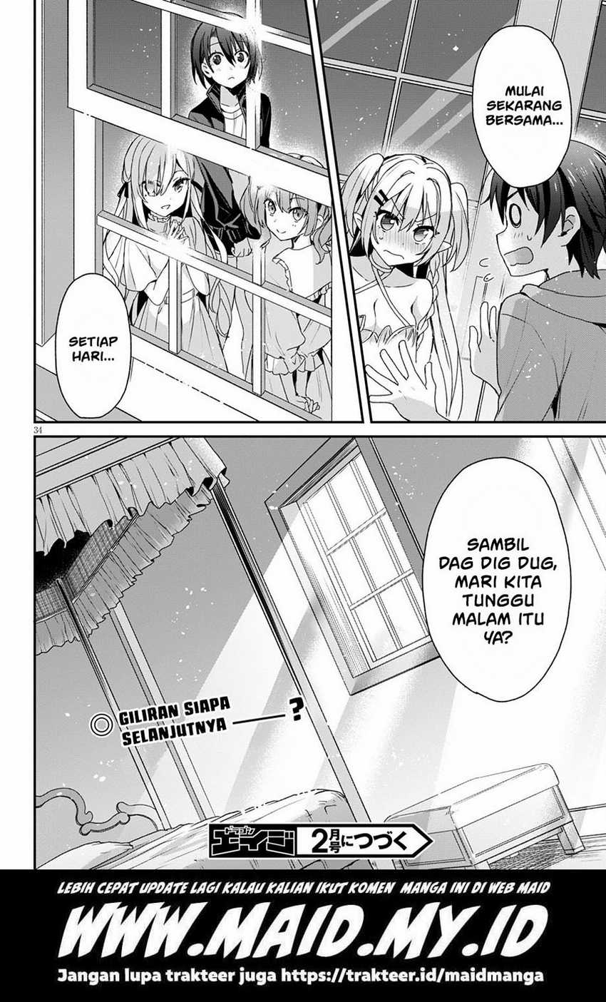 Elf wa Yoru wo Omachikane Chapter 4 Gambar 36