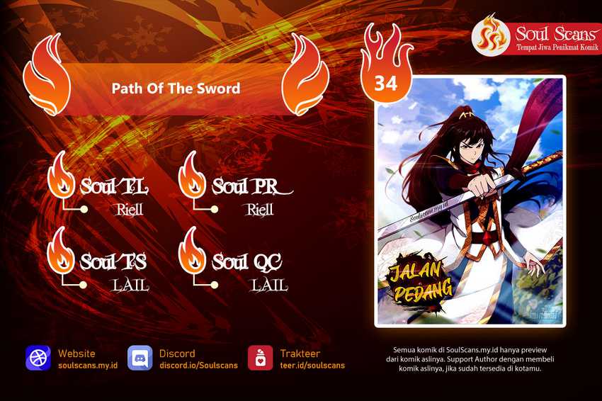 Baca Komik Path of the Sword Chapter 34 Gambar 1