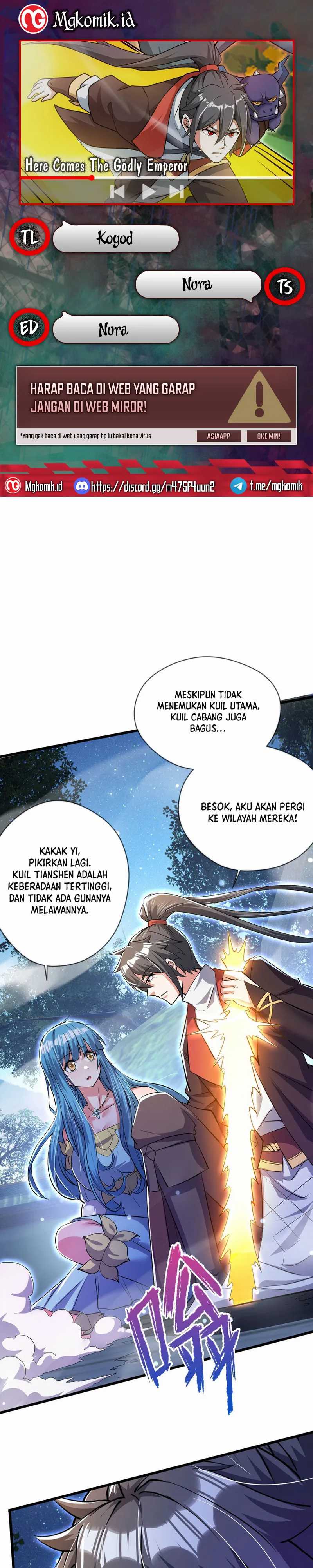 Baca Komik God Emperor Descends I have Billions of Attribute Points Chapter 75 Gambar 1