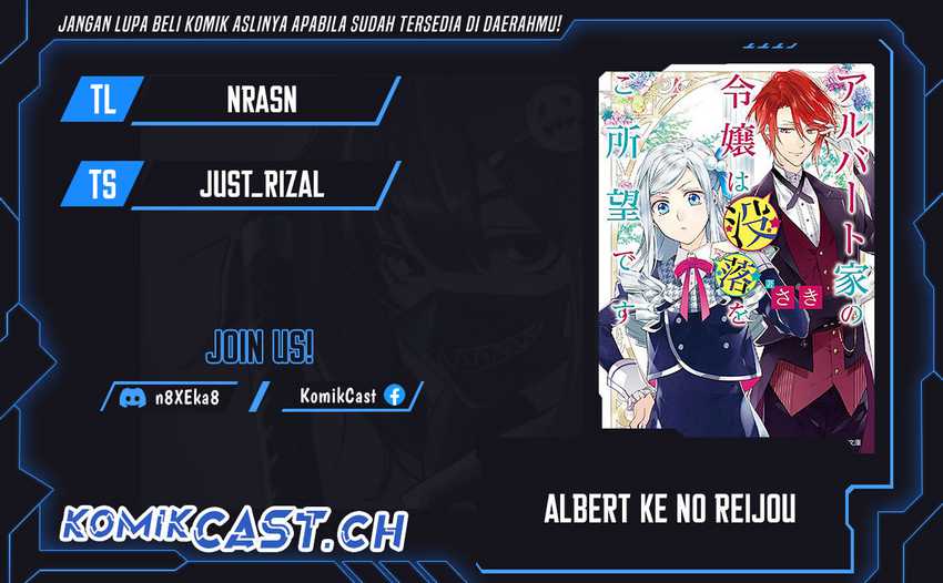 Baca Komik Albert Ke no Reijou wa Botsuraku wo go Shomou desu Chapter 22 Gambar 1