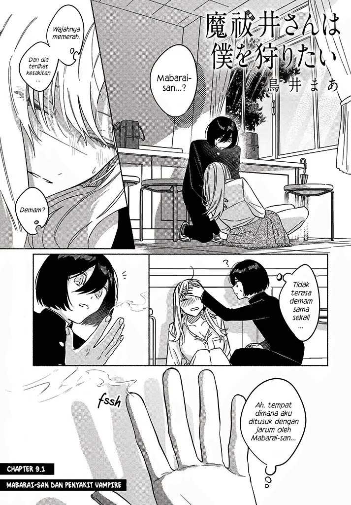 Baca Manga Mabarai-san Hunts Me Down Chapter 9.1 Gambar 2