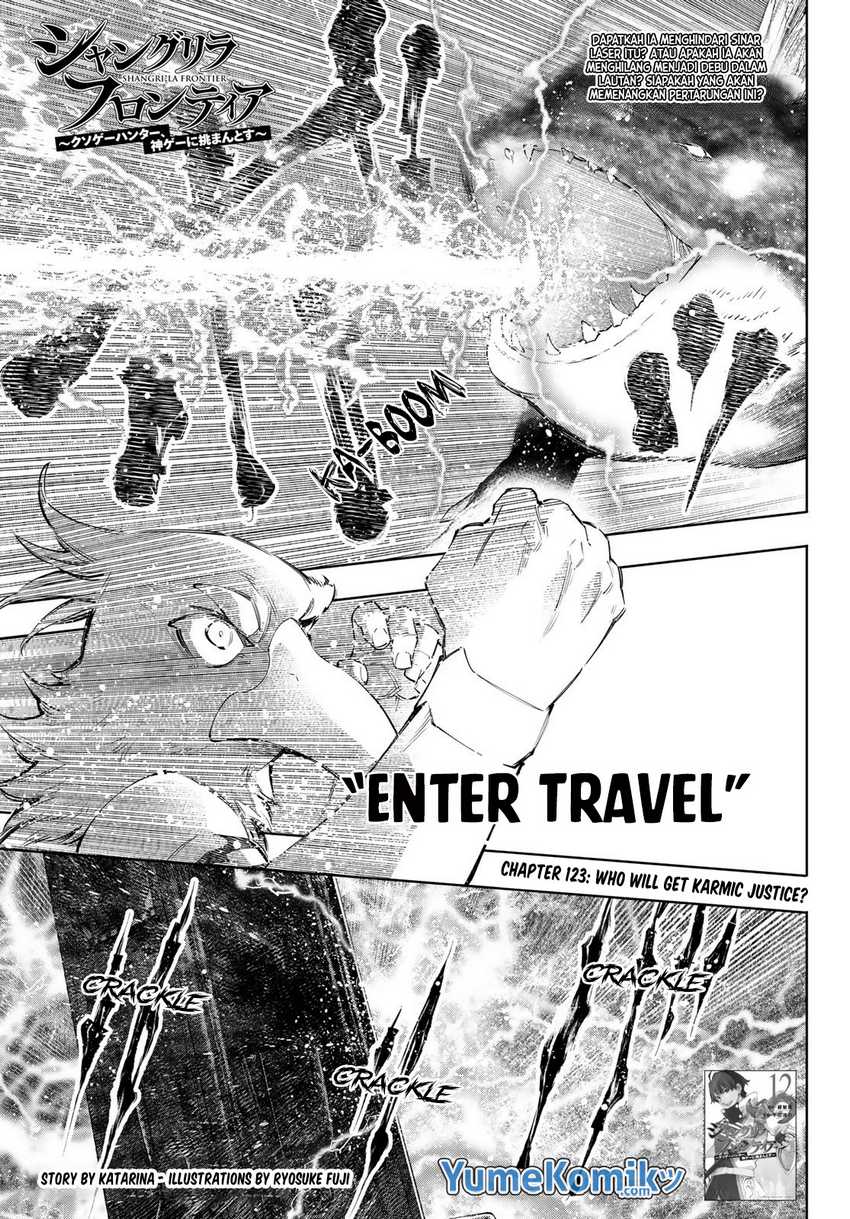 Shangri-La Frontier ~ Kusoge Hunter, Kamige ni Idoman to su~ Chapter 123 Gambar 3