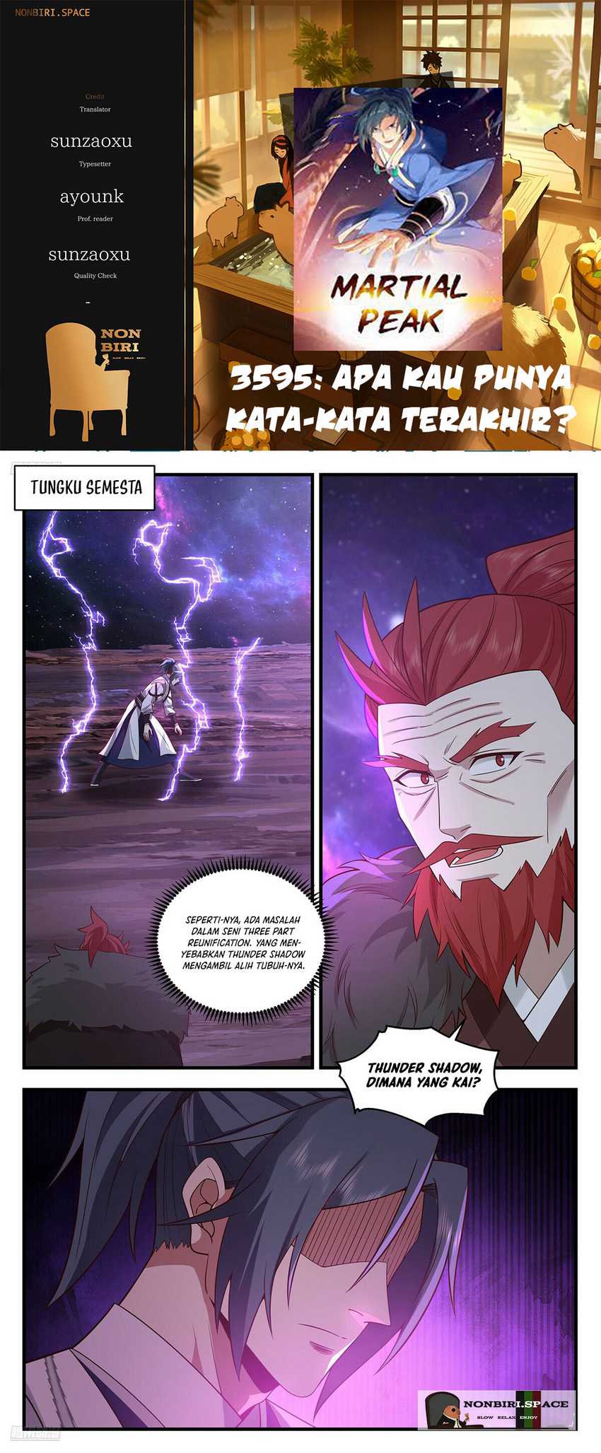 Baca Komik Martial Peak Part 2 Chapter 3595 Gambar 1