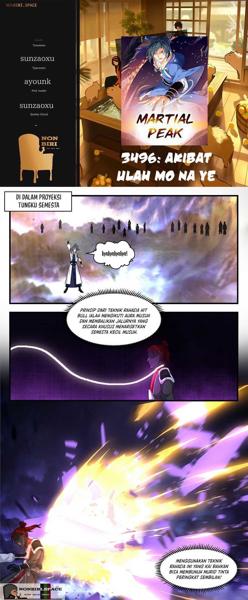 Baca Komik Martial Peak Part 2 Chapter 3496 Gambar 1