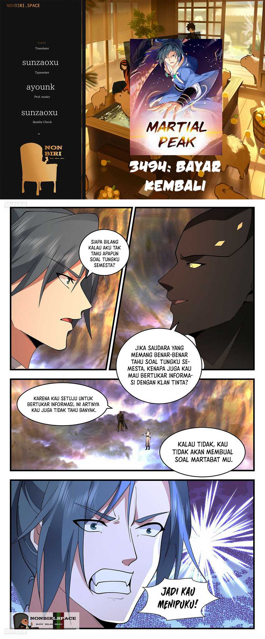 Baca Komik Martial Peak Part 2 Chapter 3494 Gambar 1