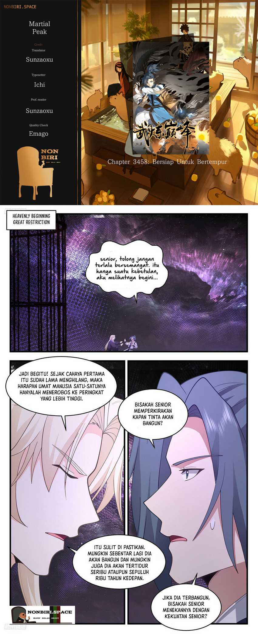 Baca Komik Martial Peak Part 2 Chapter 3458 Gambar 1