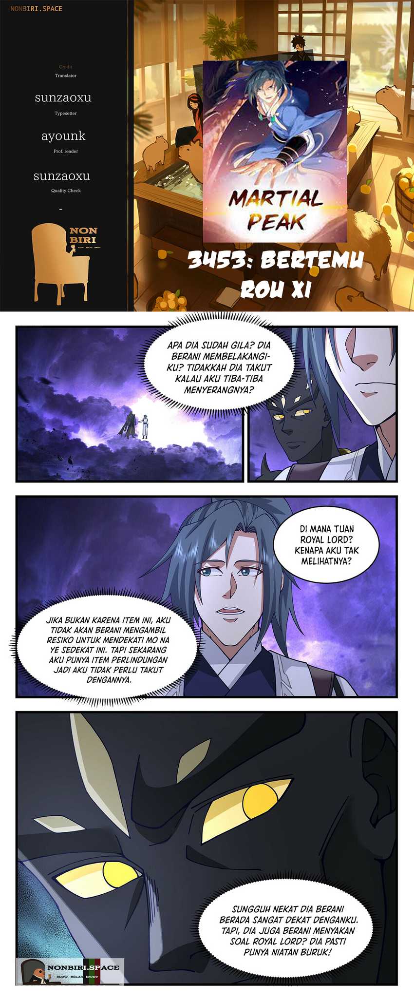 Baca Komik Martial Peak Part 2 Chapter 3453 Gambar 1