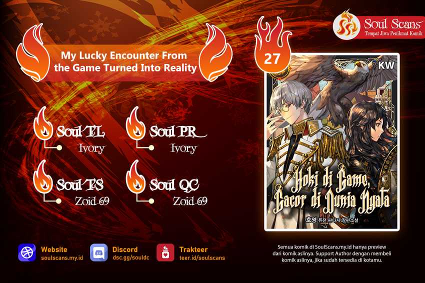 Baca Komik My Lucky Encounter From the Game Turned Into Reality Chapter 27 Gambar 1