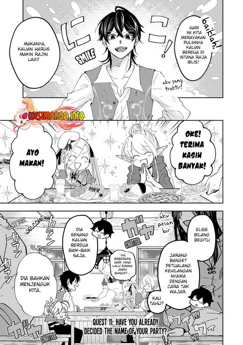Baca Manga Reberu 0 no Maou-sama, Isekai de Boukensha wo Hajimemasu Chapter 11 Gambar 2