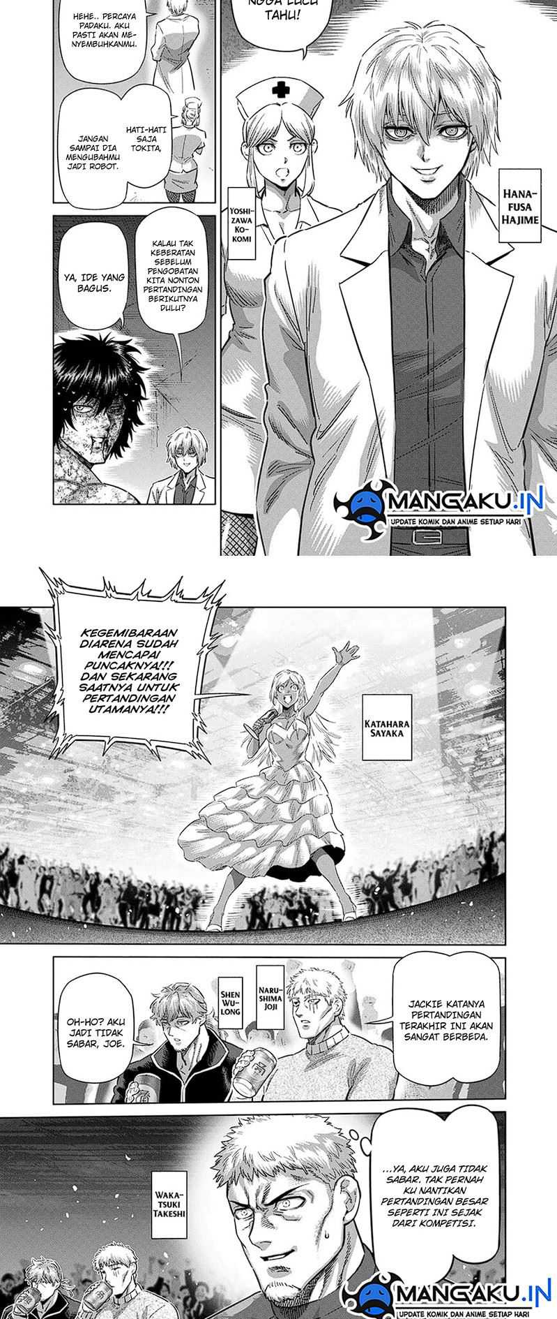 Baca Manga Kengan Omega Chapter 224 Gambar 2