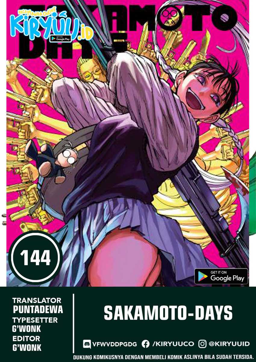 Baca Komik Sakamoto Days Chapter 144 Gambar 1