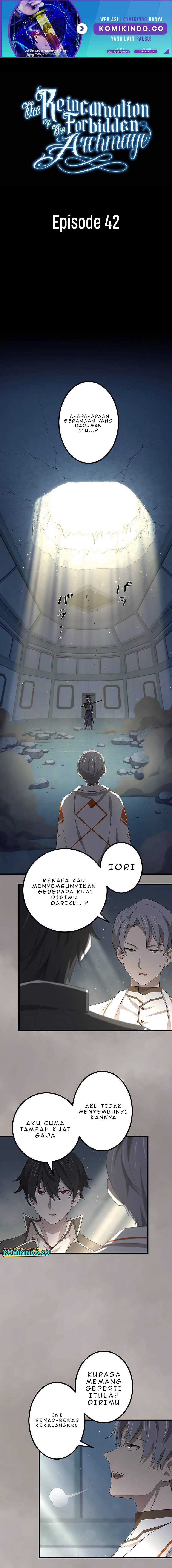 Baca Manhwa The Reincarnation of the Forbidden Archmage Chapter 42 Gambar 2
