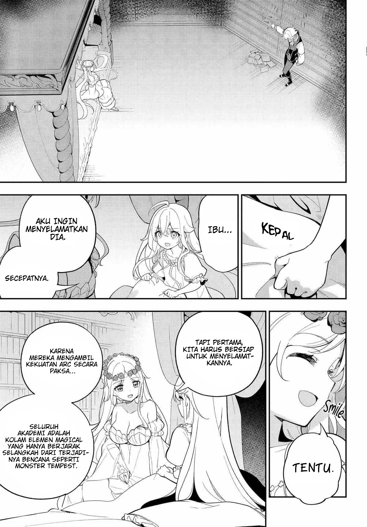 Chichi wa Eiyuu, Haha wa Seirei, Musume no Watashi wa Tenseisha Chapter 54 Gambar 15