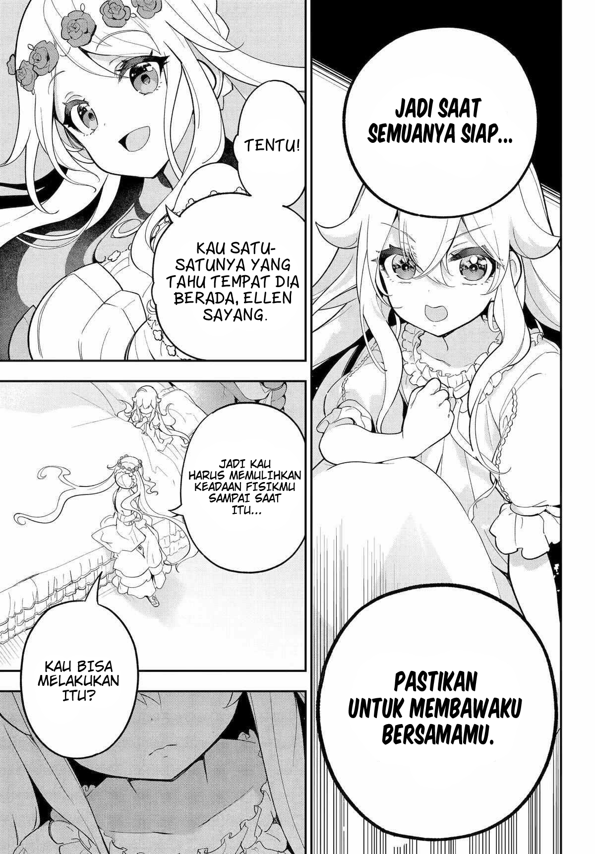 Chichi wa Eiyuu, Haha wa Seirei, Musume no Watashi wa Tenseisha Chapter 54 Gambar 17