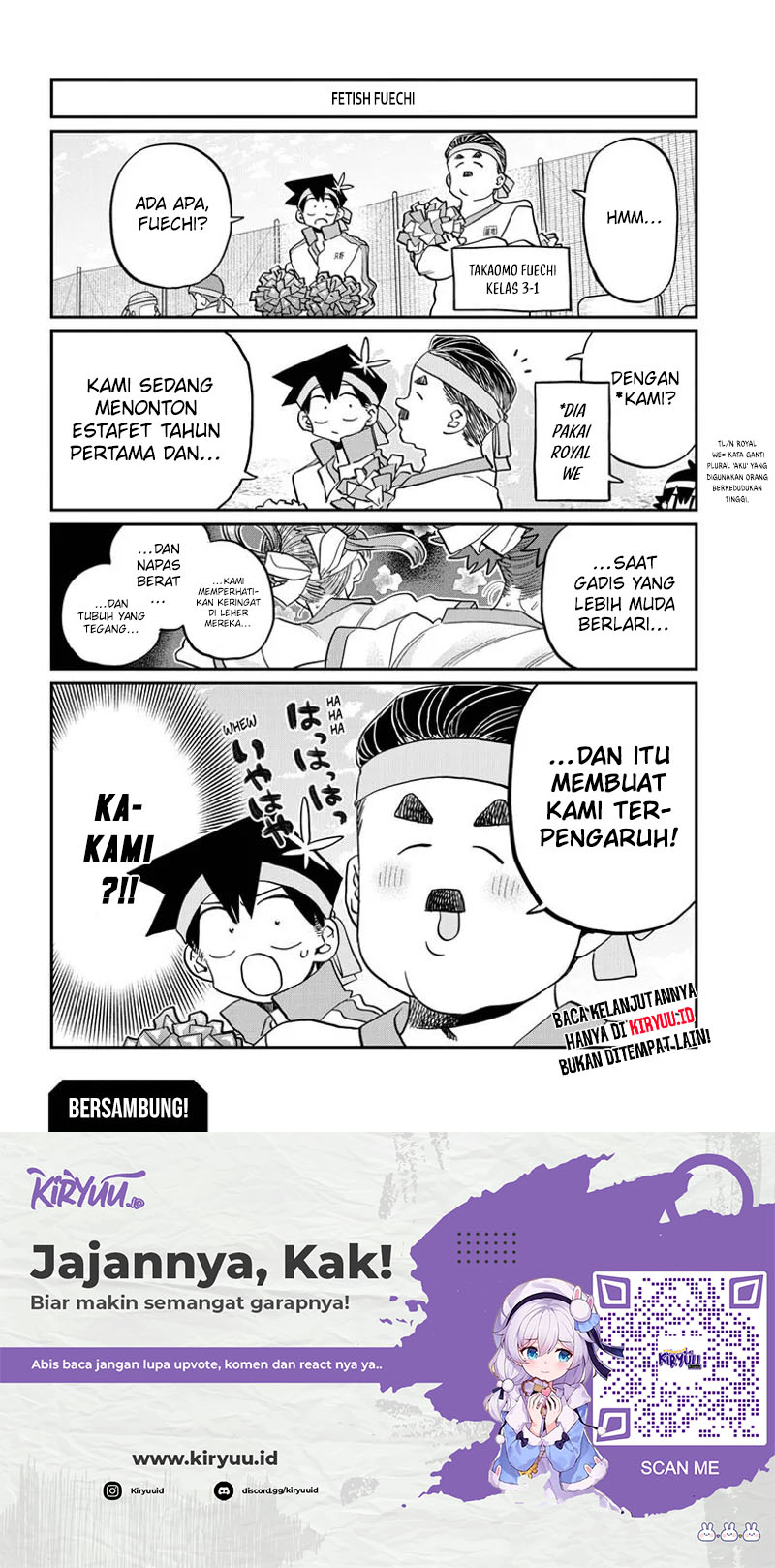 Komi-san wa Komyushou Desu Chapter 430 Gambar 19