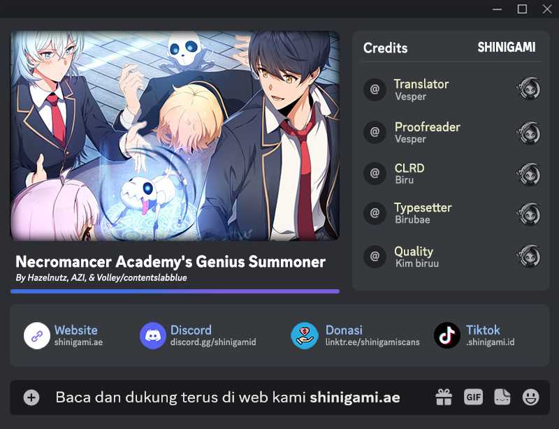 Baca Komik Necromancer Academy’s Genius Summoner Chapter 39 Gambar 1