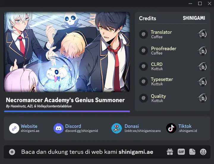 Baca Komik Necromancer Academy’s Genius Summoner Chapter 12 Gambar 1