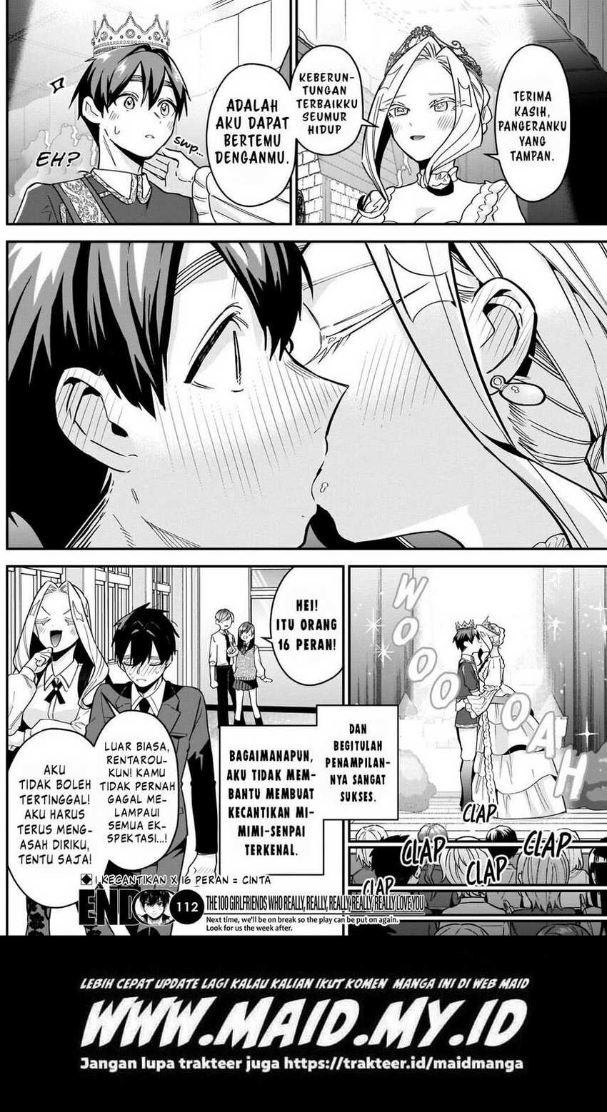 Kimi no Koto ga Dai Dai Dai Dai Daisuki na 100-ri no Kanojo Chapter 112 Gambar 23