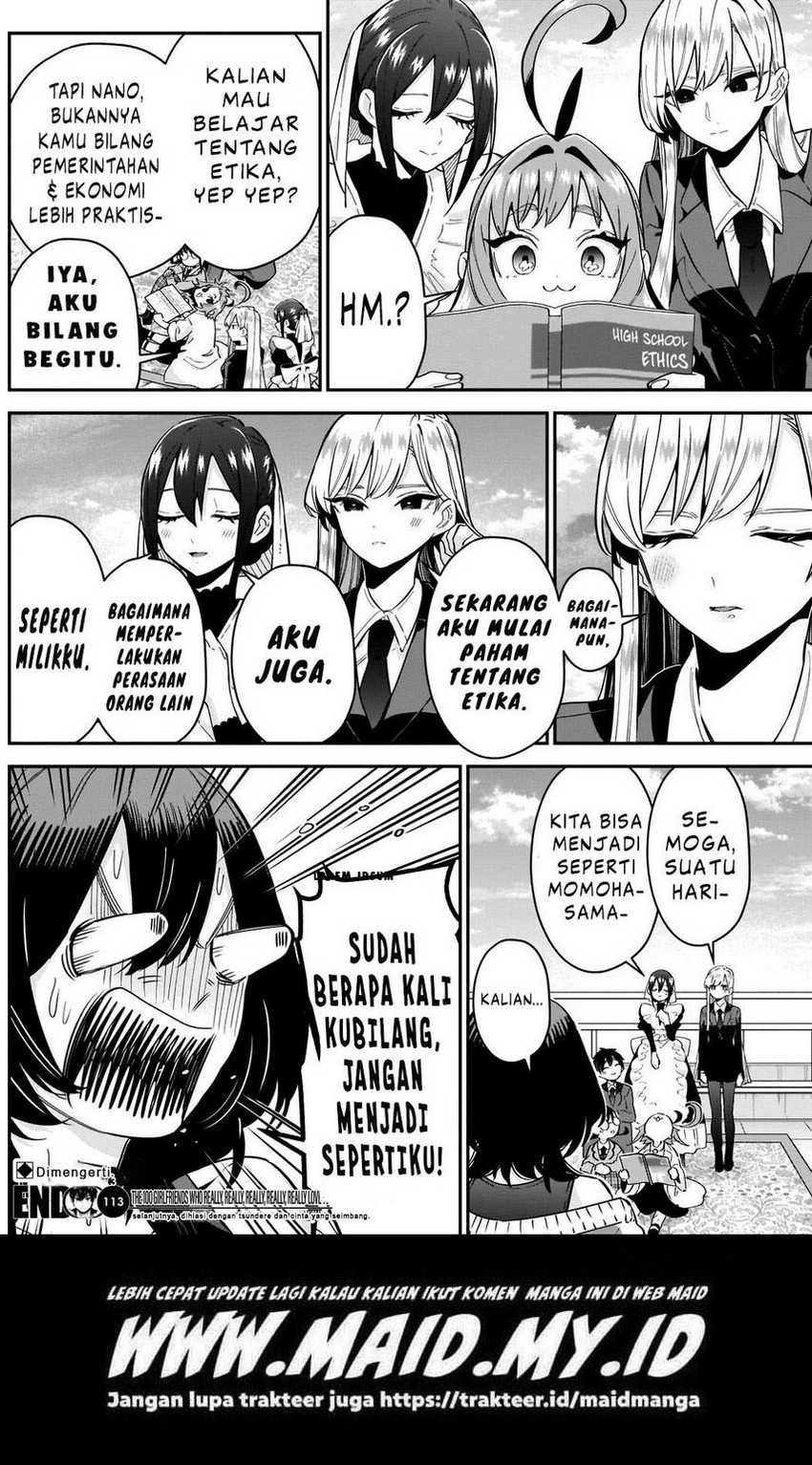 Kimi no Koto ga Dai Dai Dai Dai Daisuki na 100-ri no Kanojo Chapter 113 Gambar 22