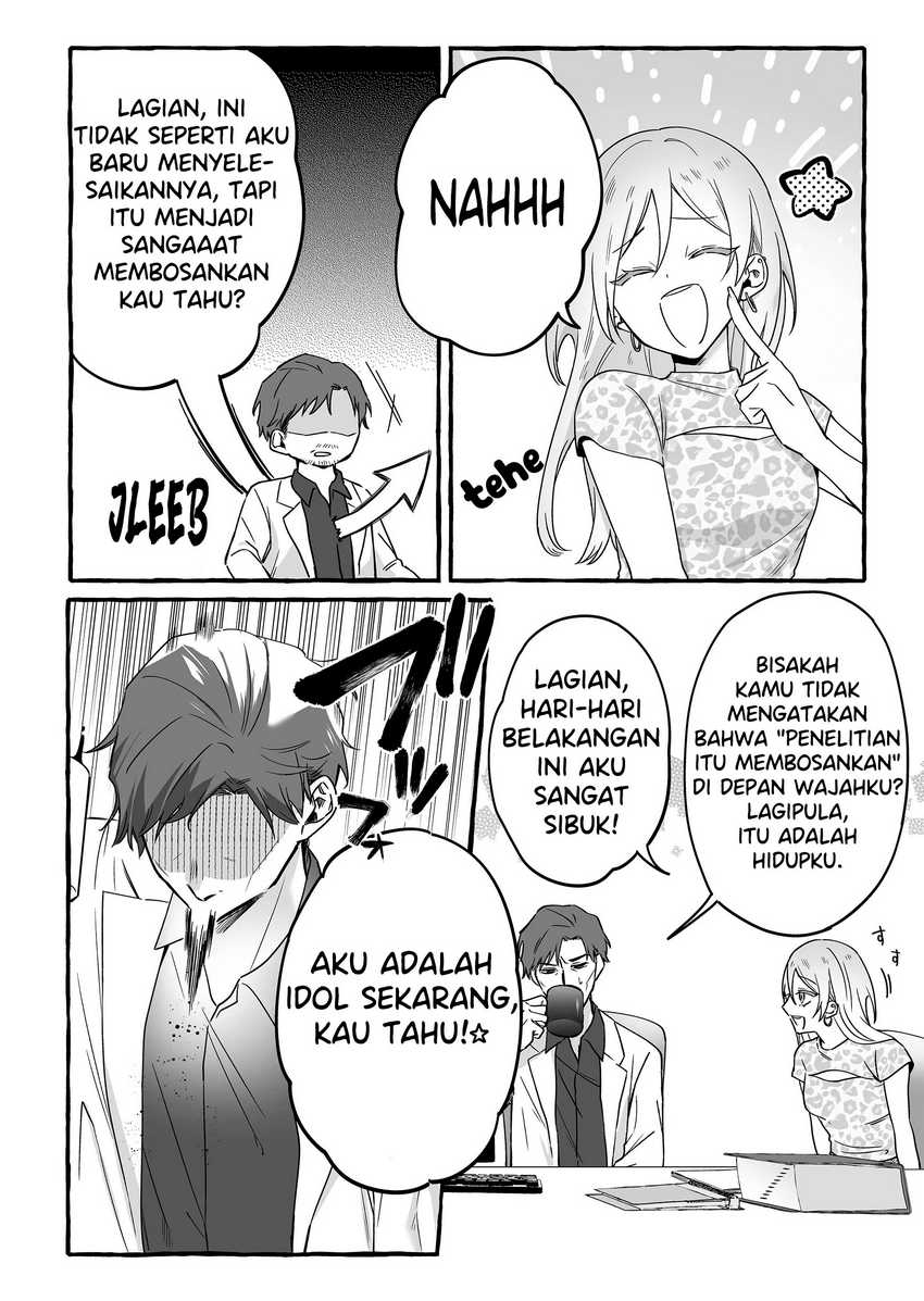 Damedol to Sekai ni Hitori Dake no Fan (Serialization)  Chapter 14 bahasa Indonesia Gambar 10
