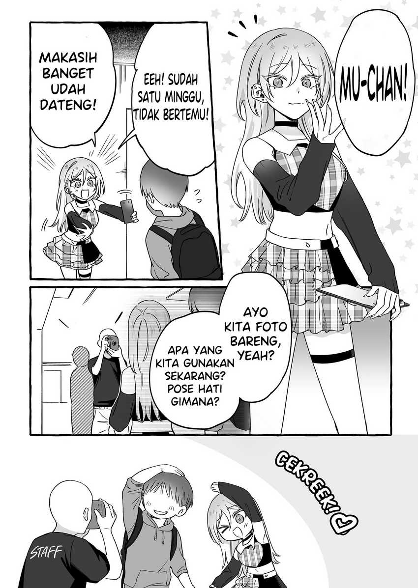 Baca Manga Damedol to Sekai ni Hitori Dake no Fan (Serialization)  Chapter 14 bahasa Indonesia Gambar 2