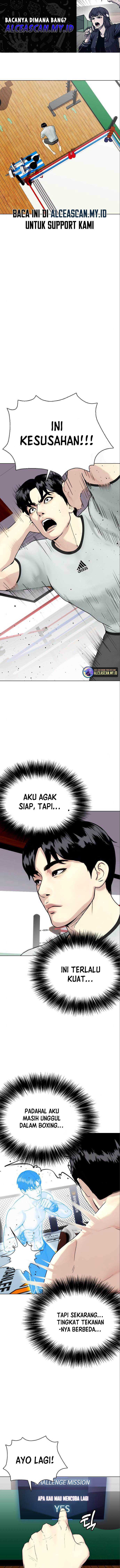 Baca Manhwa The Bullied One Is Too Good at Fighting Chapter 42 Gambar 2